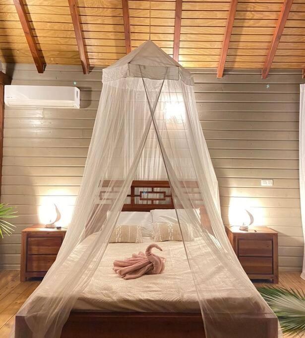 Eden Chalet, Spa Privatif Les Abymes Bagian luar foto