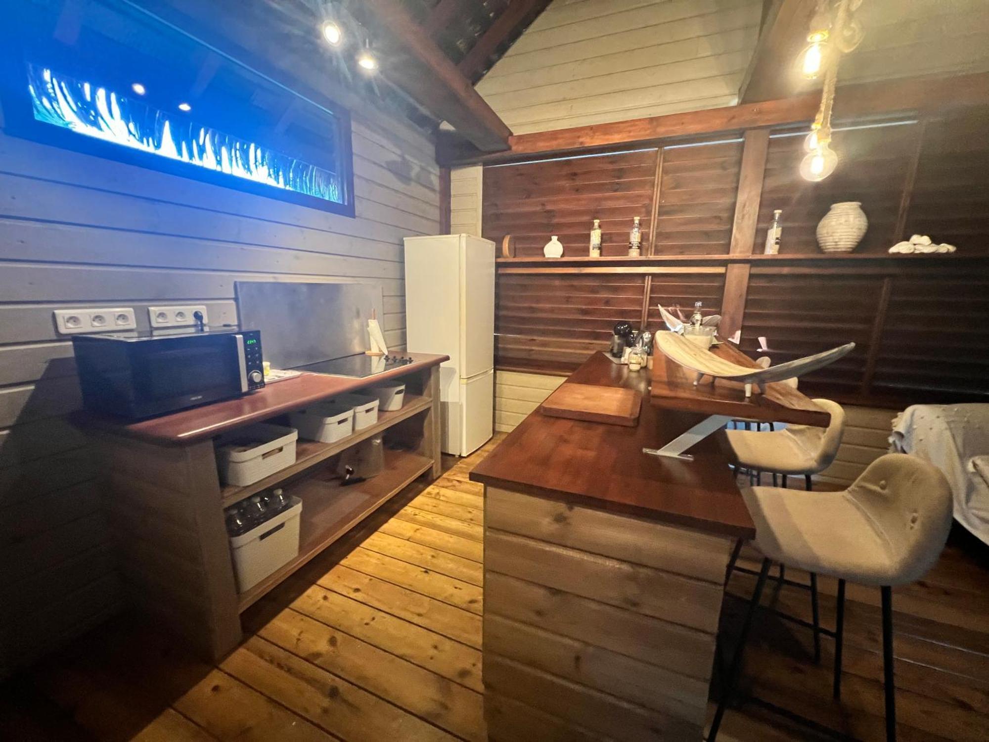 Eden Chalet, Spa Privatif Les Abymes Bagian luar foto