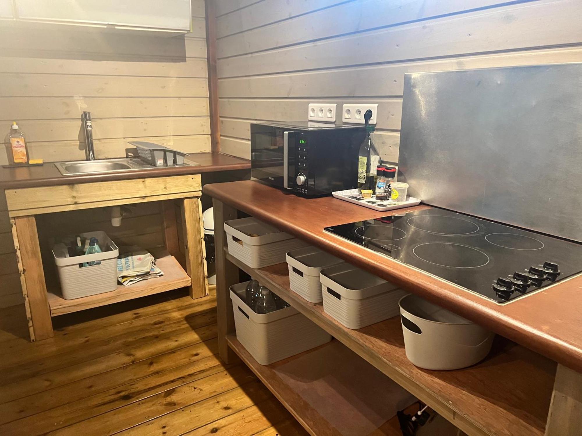 Eden Chalet, Spa Privatif Les Abymes Bagian luar foto