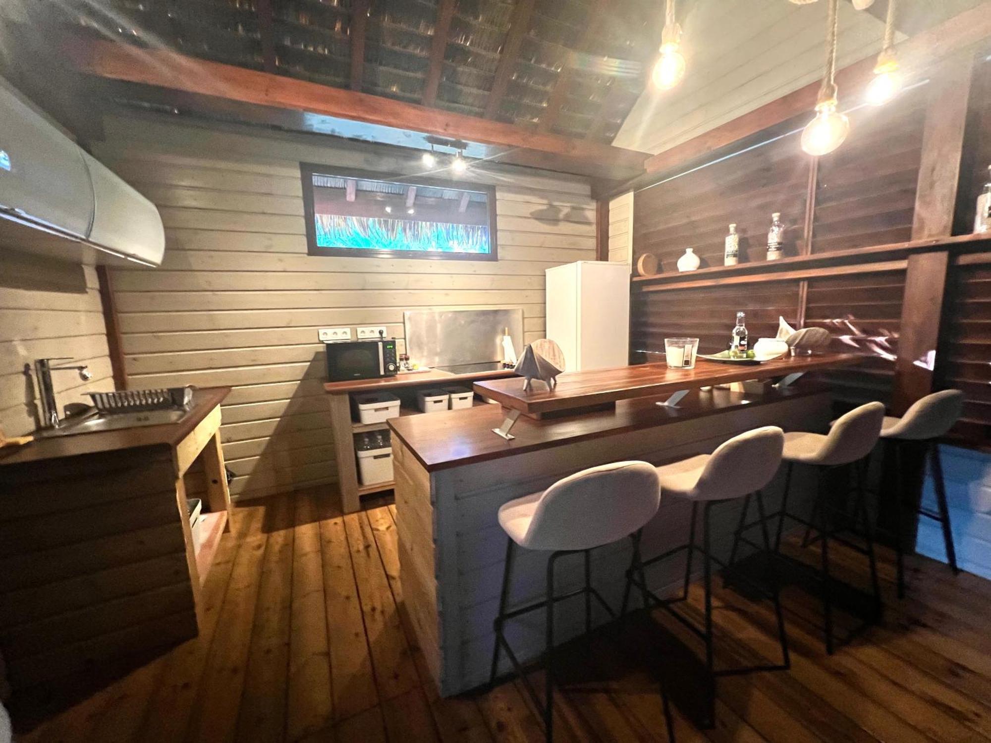 Eden Chalet, Spa Privatif Les Abymes Bagian luar foto